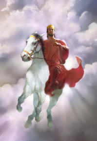 Jesus on the white horse